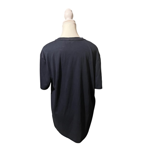 Calvin Klein Performance Tee • Navy‎ Blue • Short Sleeve • Size L/XL (Tag Cut) - Picture 3 of 6